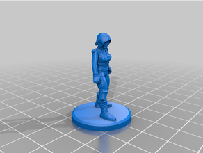 scheletro travestimento dnd miniatura mini 3d print model - Mito3D