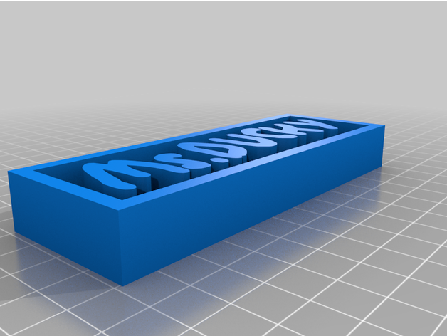 tinkercad plates 3D print model - Mito3D