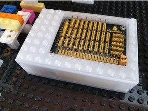nb1 - lego compatible raspberry-pi 3 block brick technic raspberry pi case 3d print model - Mito3D