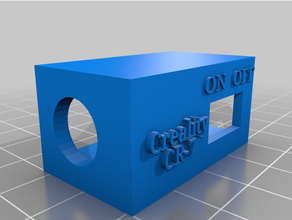 creality cr-7 button adapter 3d print model - Mito3D