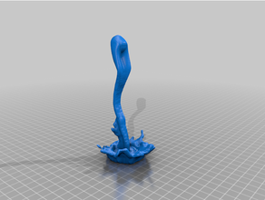 sıçrama Fincan iplik havada kalma sıvı fizik Kupa 3d print model - Mito3D
