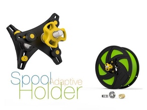 adaptiv Spule Halter Unterstützung 3d print model - Mito3D