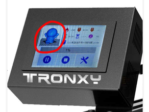 tronxy xy 2 Pro impresión avance monitor 3d print model - Mito3D