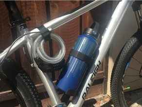 40oz 32oz masculaire bicyclette bouteille titulaire soutien cage vélo d'eau 3d print model - Mito3D