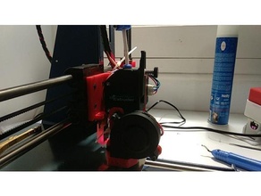 bmg + bltouch mount compatible prusa i3 carriage 3d print model - Mito3D