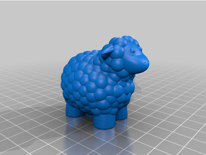 koyun oyuncak 3d print model - Mito3D