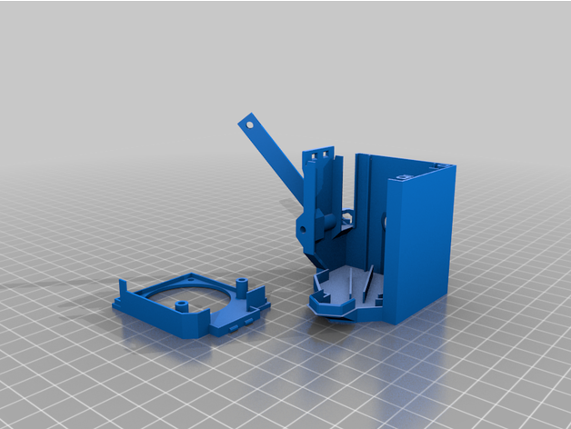 ekstrüder soğutucu mk3 mk3s Prusa i3 3D print model - Mito3D