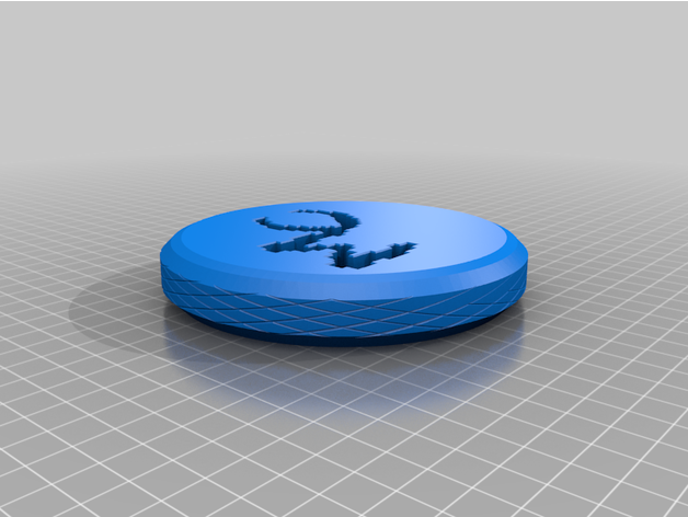 mancub test coin 3D print model - Mito3D