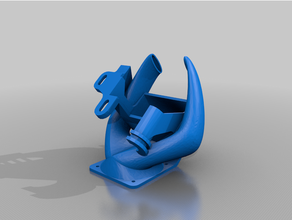 tronxy xy2 pro 2 40 mm fang autolevel 3d print model - Mito3D
