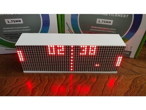 pong orologio alloggi arduino 3d print model - Mito3D