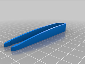 basic tweezers 3d print model - Mito3D