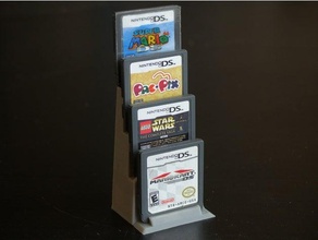 nintendo ds & 3ds game tower display 3d print model - Mito3D
