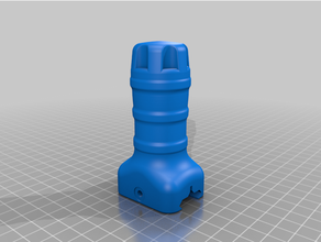 tango verticale foregrip 3d print model - Mito3D