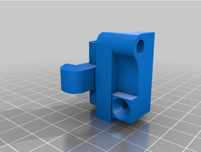 fort compression porte loquet 3d print model - Mito3D