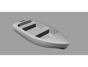 Boot planen 3 3d print model - Mito3D