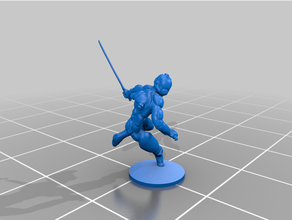 espaço lutador 1 marinho scifi jogos guerra 3d print model - Mito3D