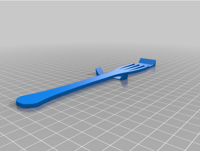 tenedor 3d print model - Mito3D