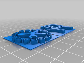 jmoon Makerpace Madera roble logo 3d print model - Mito3D