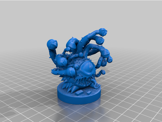 beholder mini dnd miniature dungeon 3D print model - Mito3D