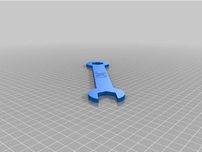 cnc dolorido personalizado chave inglesa 3d print model - Mito3D