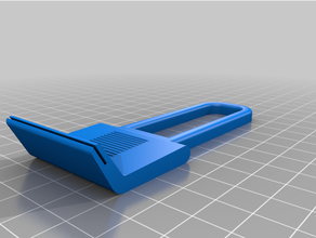 Stanley espada construir plato raspador 3d print model - Mito3D