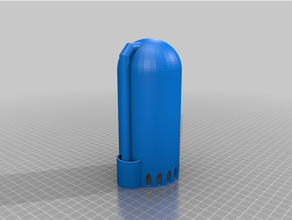 aquaponique cloche siphon cloison 3d print model - Mito3D