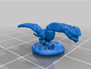 yabancı böcek koşucu Zindanlar ejderhalar fantezi korku minyatür masaüstü oyun savaş oyunları 3d print model - Mito3D