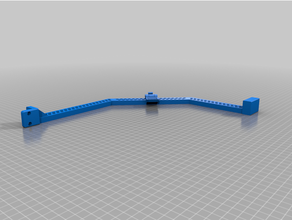 ender-5 cable support arm 3d print model - Mito3D