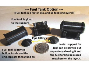 8 ayak 18 yakıt tank güverte değiştirmek makine ölçek 3d print model - Mito3D