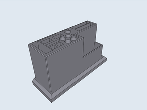 3d printing tool stand clipper custom file fit storage 3d print model - Mito3D