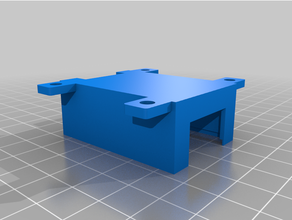 dpdt switch case mount 3d print model - Mito3D