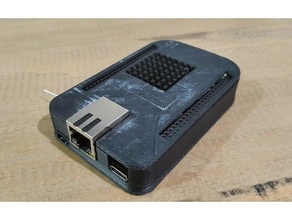beaglebone ai caso bainha dissipador calor Preto recinto 3d print model - Mito3D