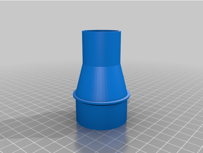 personalizzato vuoto tubo flessibile adattatore jjk 3d print model - Mito3D