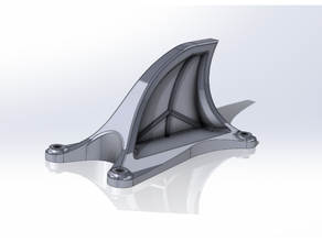 Zahnseide 3 Flosse v2 Drohne Rennen fpv Hyperlit 3d print model - Mito3D