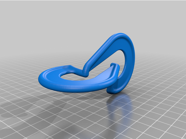 Oloid 3D print model - Mito3D