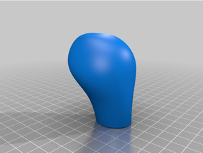 Logitech dirigindo força mudança botão ergonômico 3d print model - Mito3D