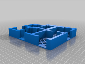 Kaiserliche Angriff Base Spiel Karte Fliese Veranstalter Remix 3d print model - Mito3D