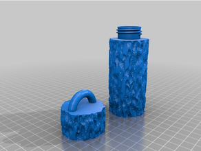geocaching container cache geocache 3d print model - Mito3D
