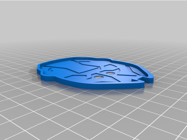 master chief cookie cutter halo 3D print model - Mito3D