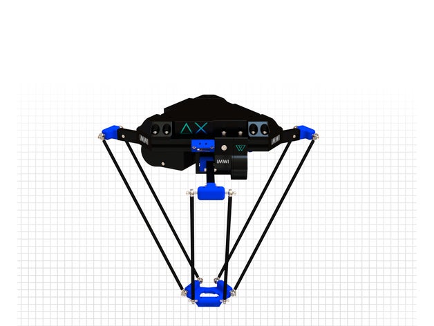 delta robot takım 3D print model - Mito3D
