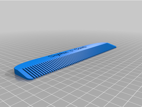 sophie comb angepasst 3d print model - Mito3D
