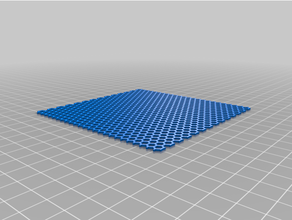angepasst hon105x105x1eycomb Gittergewebe 3d print model - Mito3D
