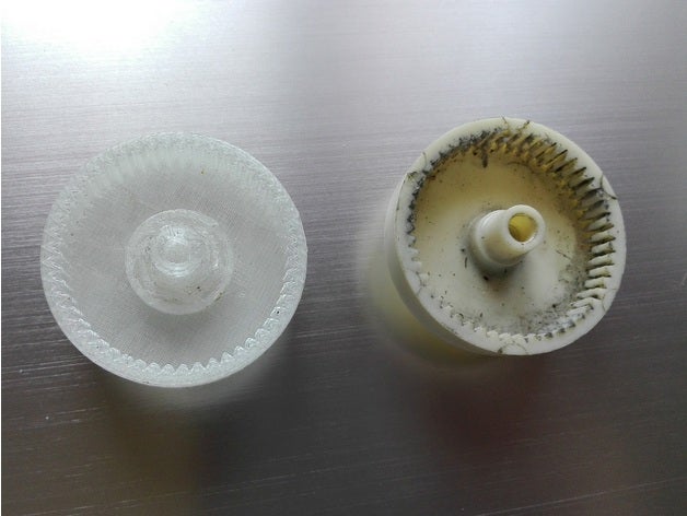 sostituito Ingranaggio tritatutto barilla moulinex elettrodomestico macinino petg sostituzione riparazione 3D print model - Mito3D
