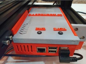 ender 3 pro case raspberry pi & 4 3d print model - Mito3D