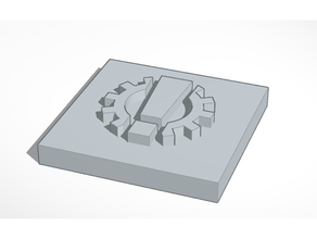 adeptus titanicus shutdown order token 3d print model - Mito3D