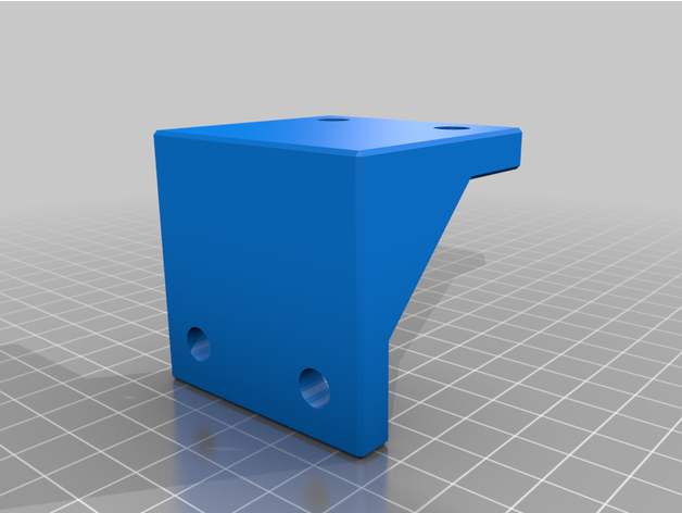 montagewinkel mounting bracket 3D print model - Mito3D