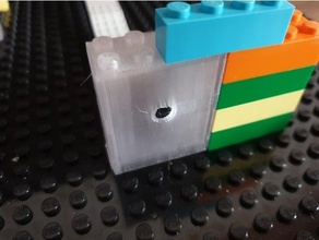 nb2 Lego kompatibel raspberry pi Kamera Block Himbeere Fall Mantel 3d print model - Mito3D