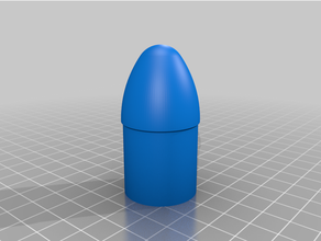 customized customizer - model rocket nose cone factory 3d print model - Mito3D