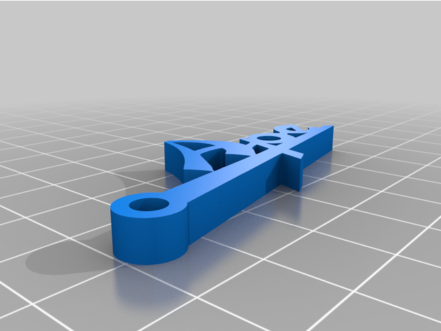 ape keychain piaggio 3D print model - Mito3D
