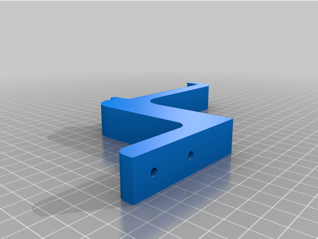 2020 perfil filamento carrete soporte 3D print model - Mito3D